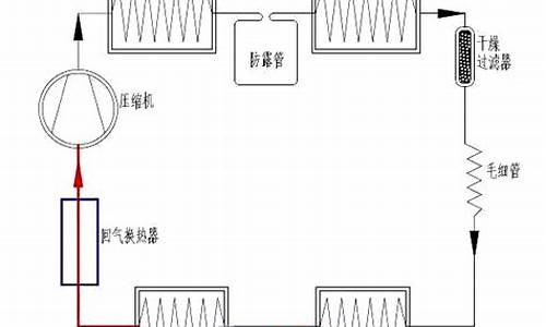 冰箱制冷系统的工作原理_冰箱制冷系统的工作原理图